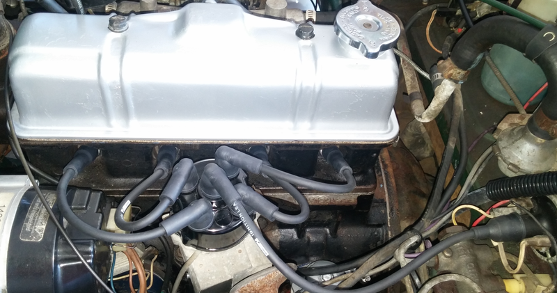 Ignition system renewed.